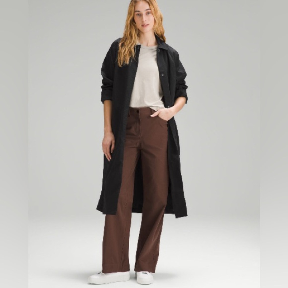 Lululemon Lightweight Collared A Line Coat